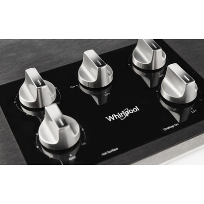 Whirlpool 36" Cooktop (WCE77US6HS) - Stainless Steel