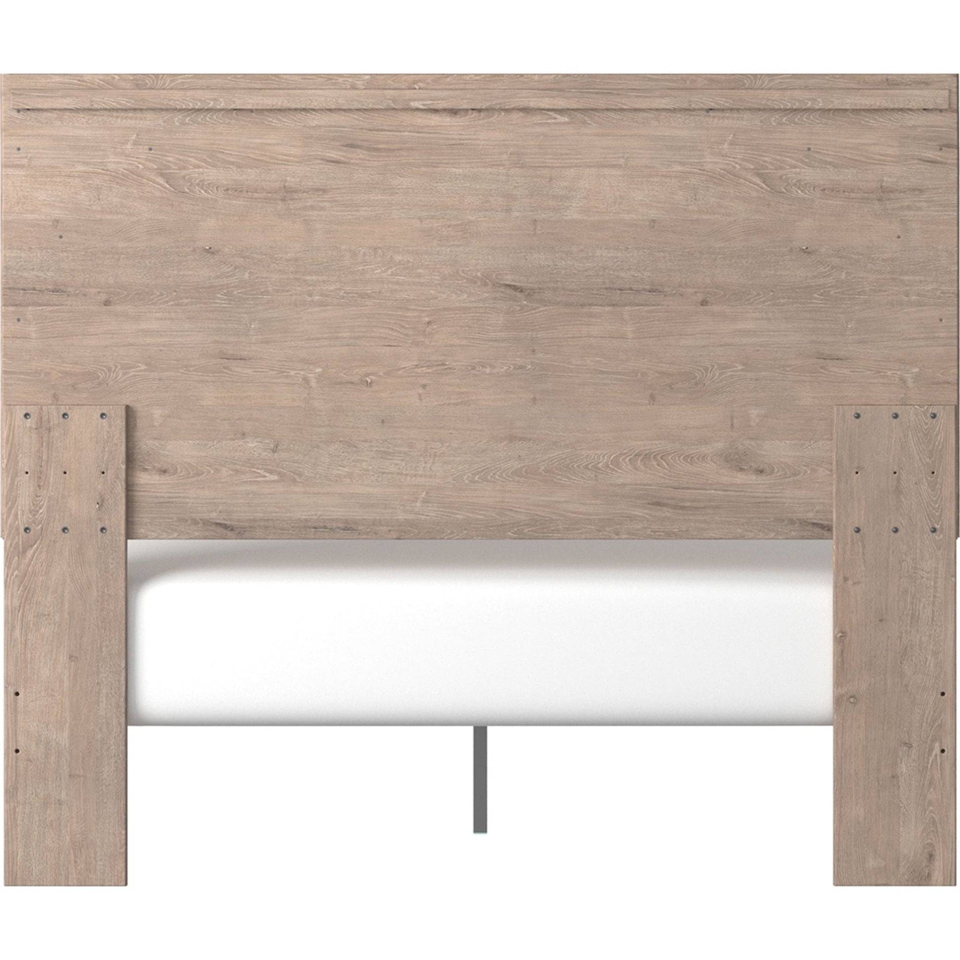 Senniberg 3 Piece Queen Panel Bed - Light Brown/White