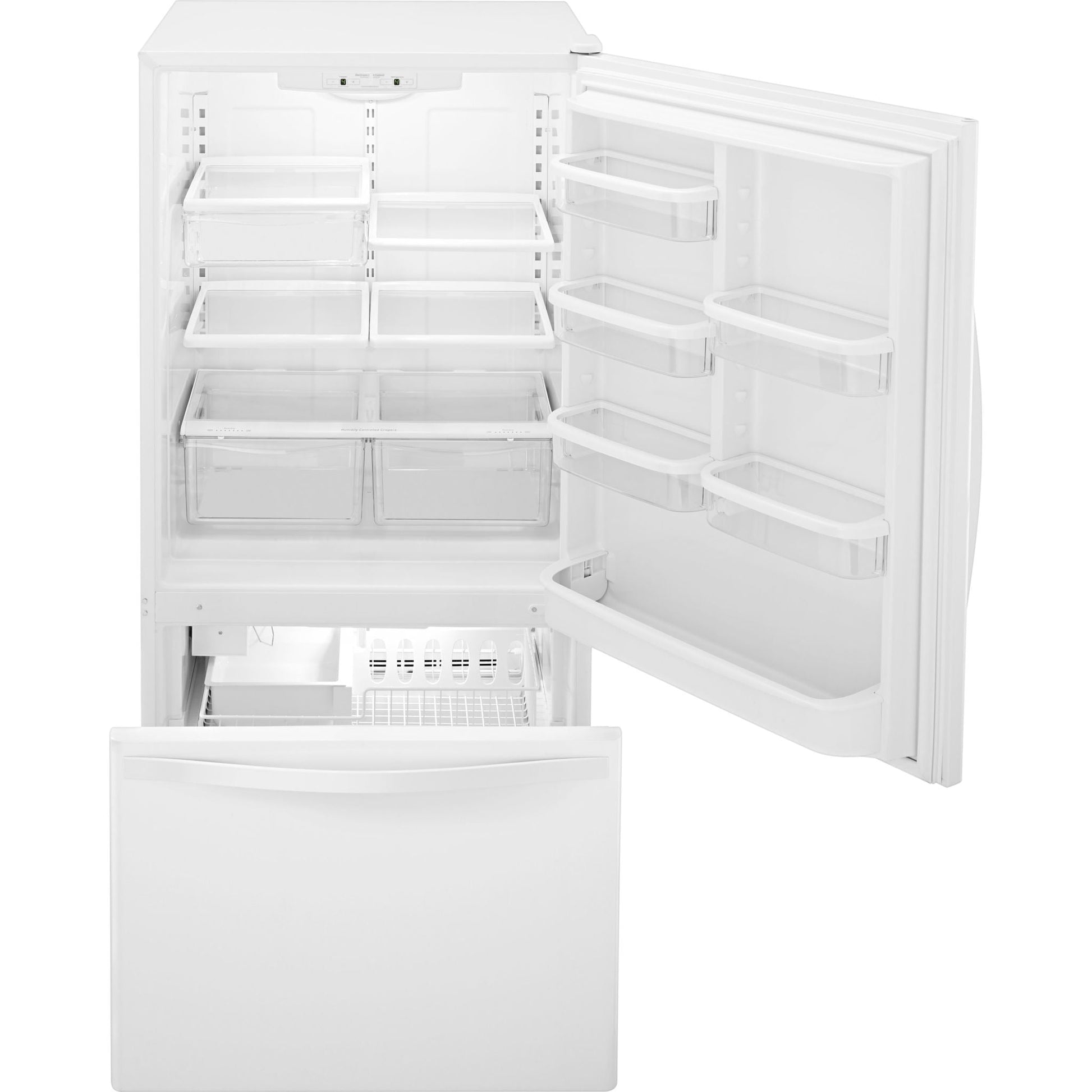Whirlpool Bottom Mount Fridge (WRB322DMBW) - White
