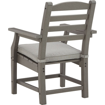 Outdoor Visola Chair-Set of 2 Gray
