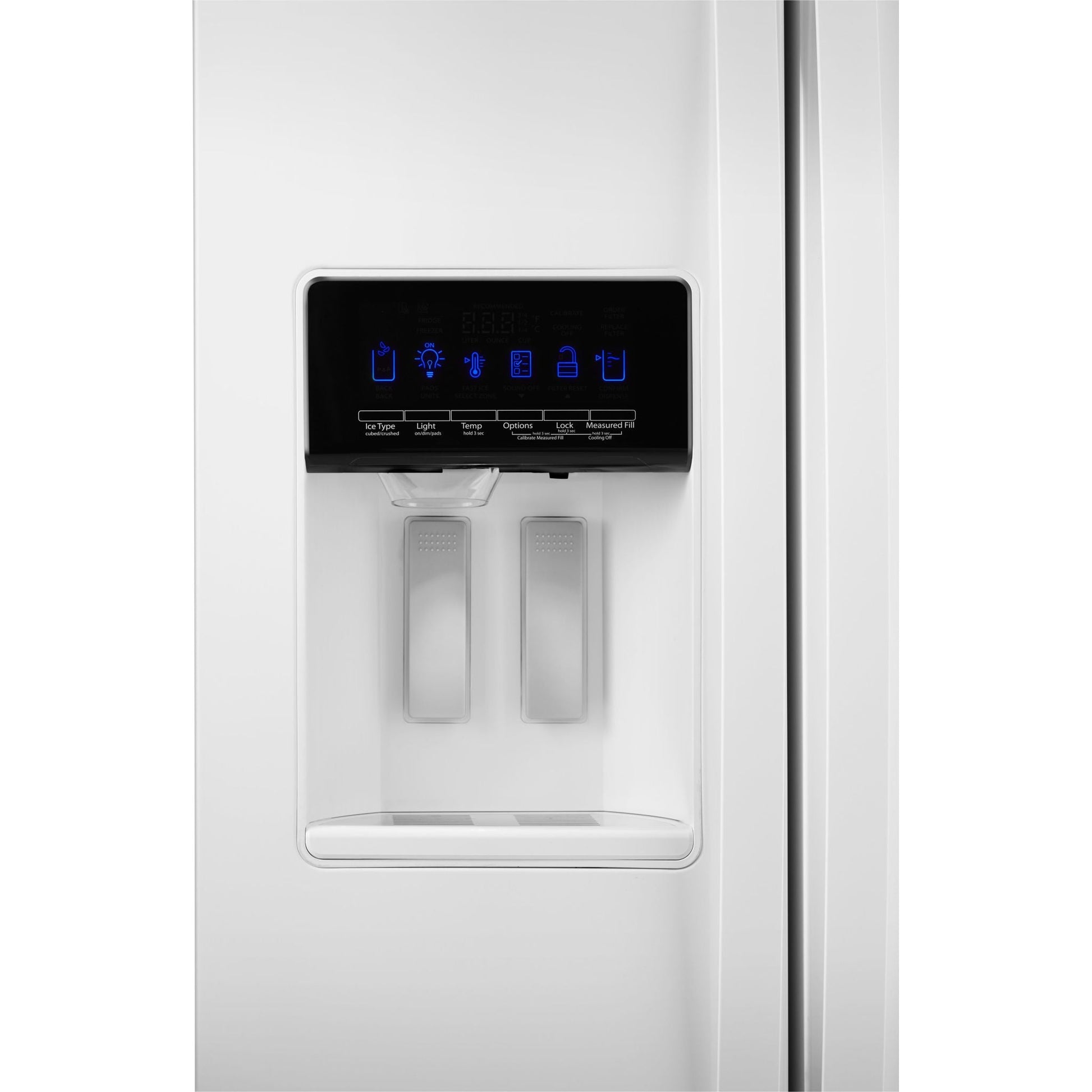 Whirlpool Side x Side Fridge (WRS571CIHW) - White