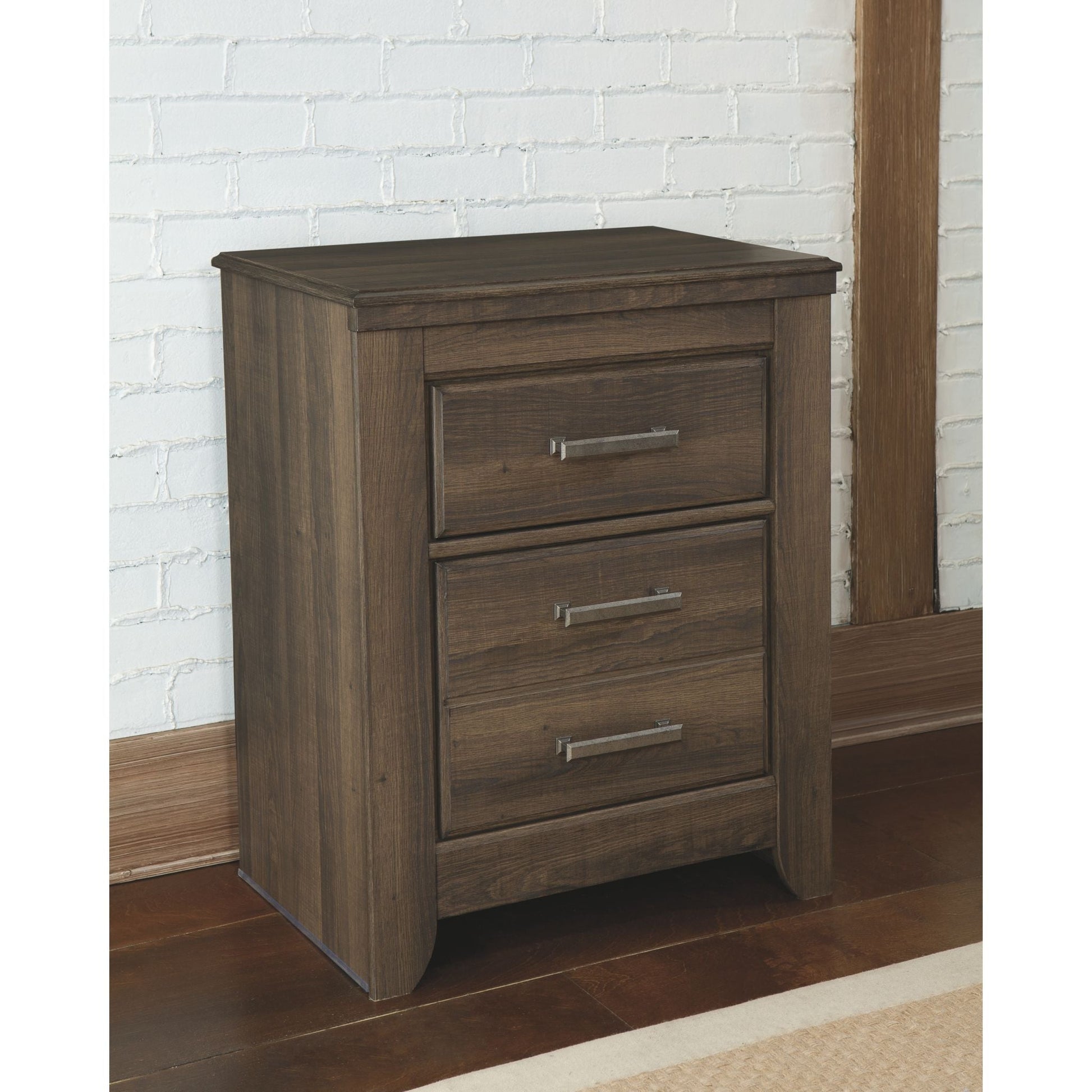 Juararo 6 Piece Queen Poster Bedroom - Dark Brown