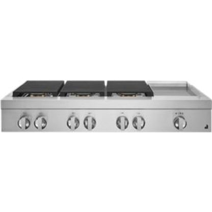 JennAir 48" Gas Cooktop (JGCP548HM) - Floating Glass Black