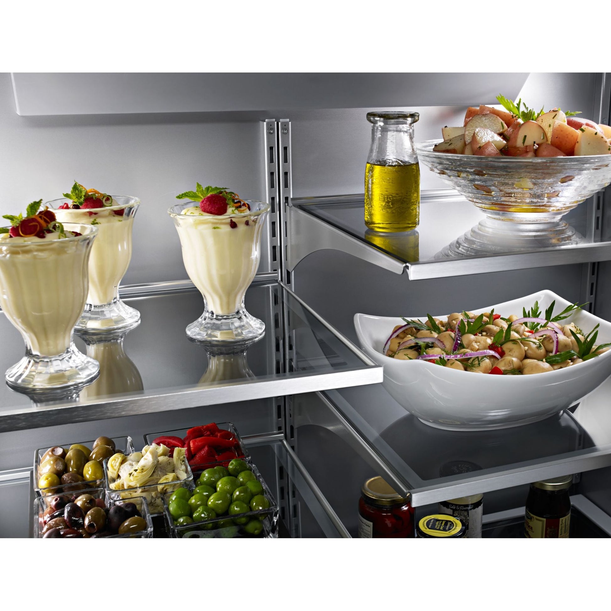 KitchenAid French Door Fridge (KBFN502ESS) - Stainless Steel