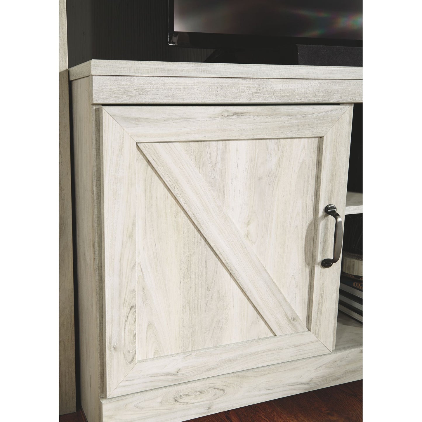 Bellaby Large TV Stand - Whitewash