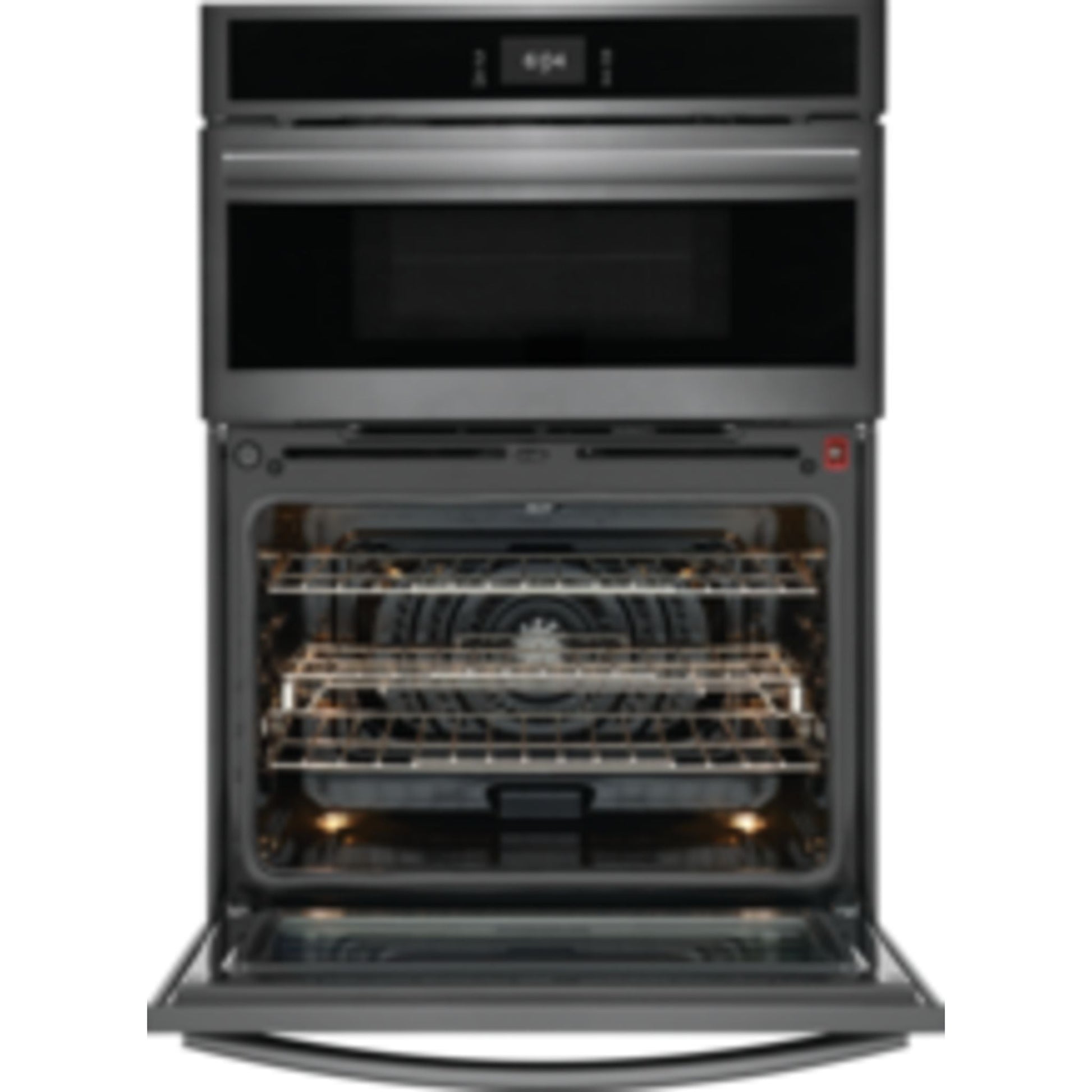 Frigidaire Gallery 30" Microwave/Wall Oven (GCWM3067AD) - Black Stainless, SmudgeProof