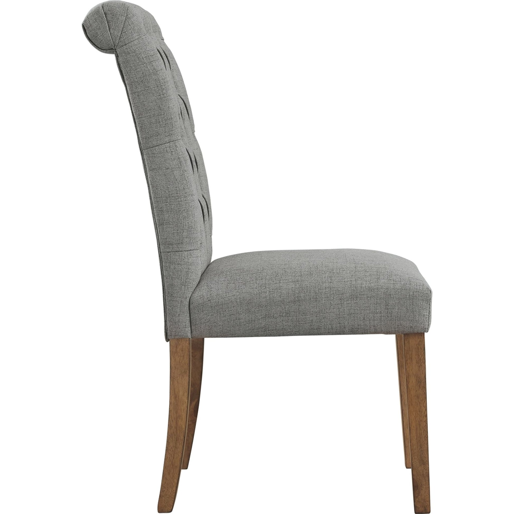 Harvina Upholstered Side Chair - Gray - (D324-01)