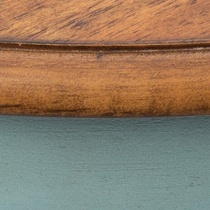 Mirimyn Accent Table - Teal/Brown