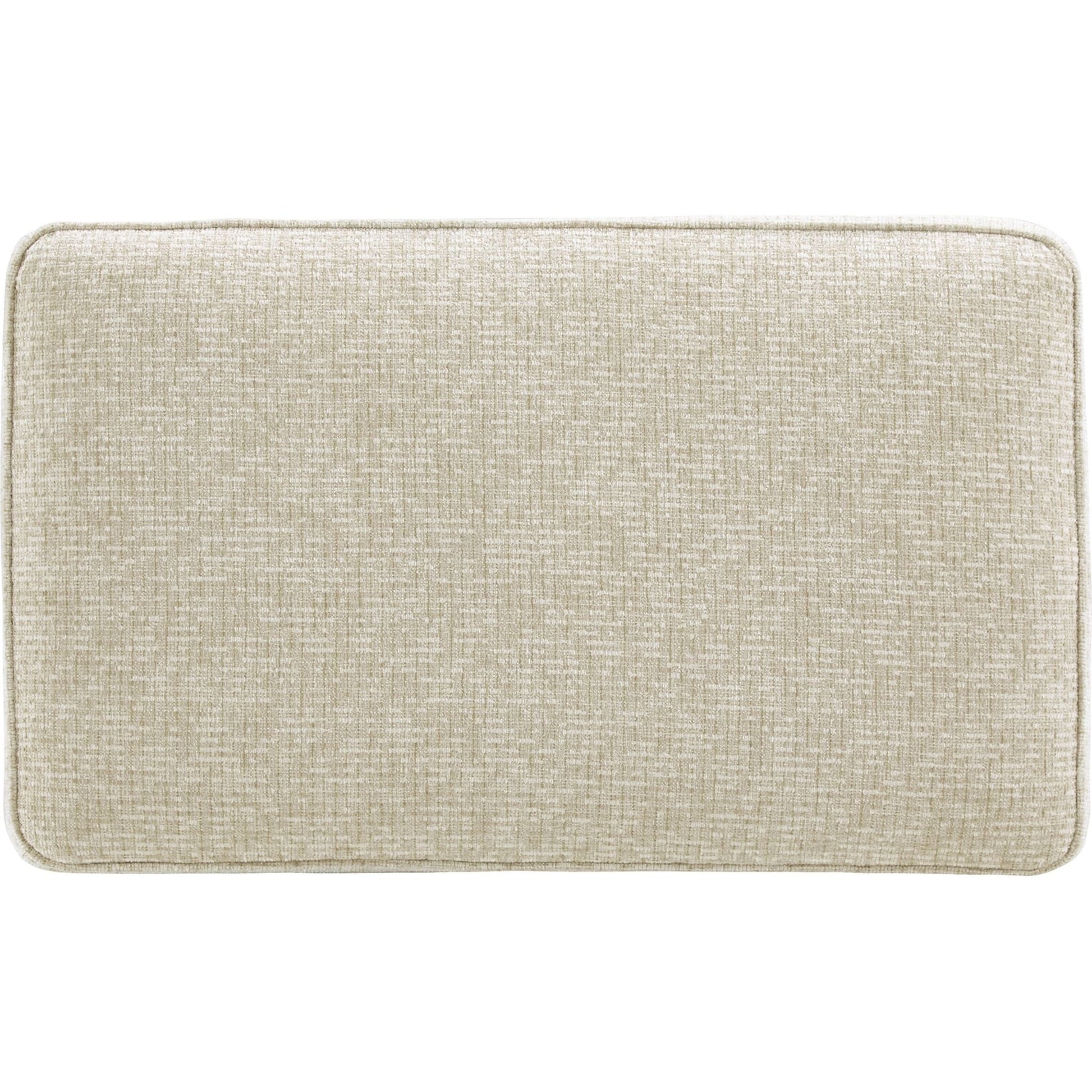 Haisley Ottoman - Ivory