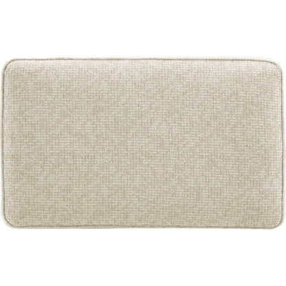 Haisley Ottoman - Ivory