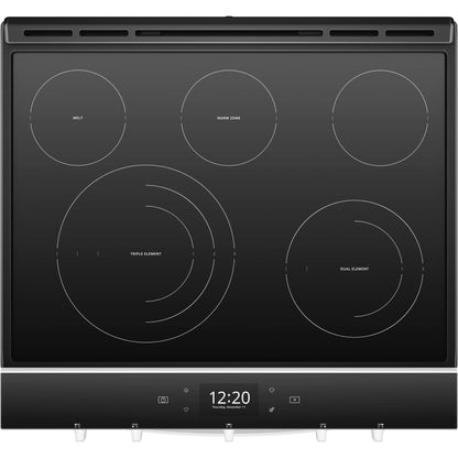 Whirlpool Front Control Range (YWEE750H0HB) - Black