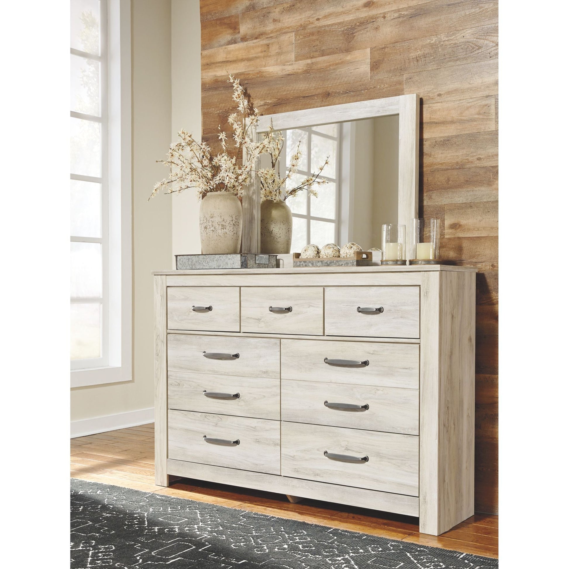 Bellaby 5 Piece Bedroom Package - Whitewash