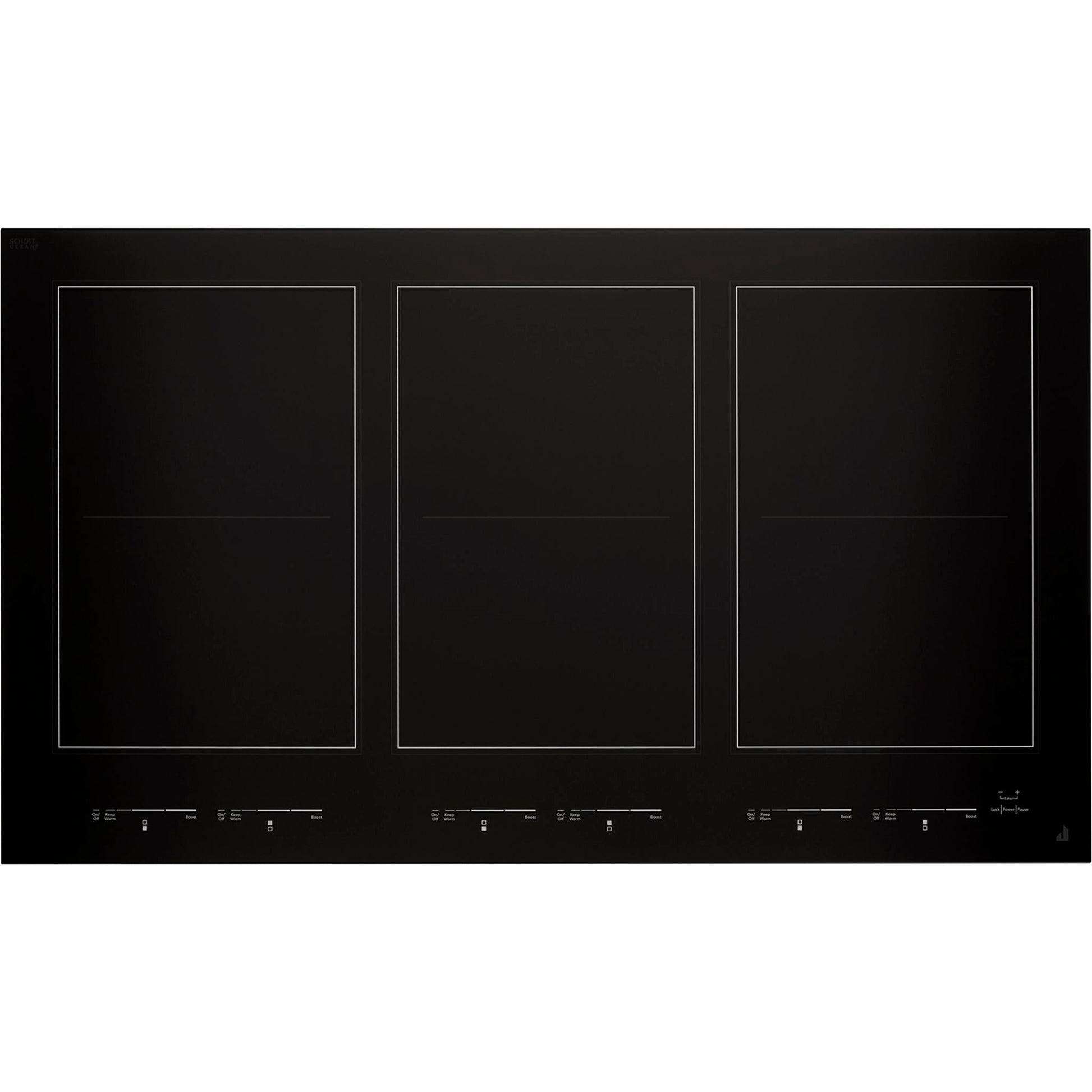 JennAir 36" Induction Cooktop (JIC4736HB) - Floating Glass Black