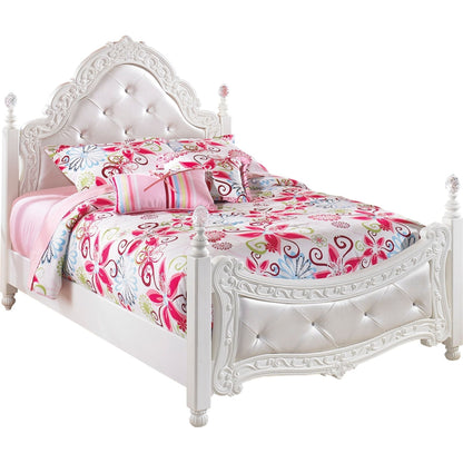 Exquisite 5 Piece Twin Bedroom - White