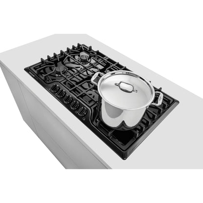 Frigidaire Gallery 36" Gas Cooktop (FGGC3645QB) - Black