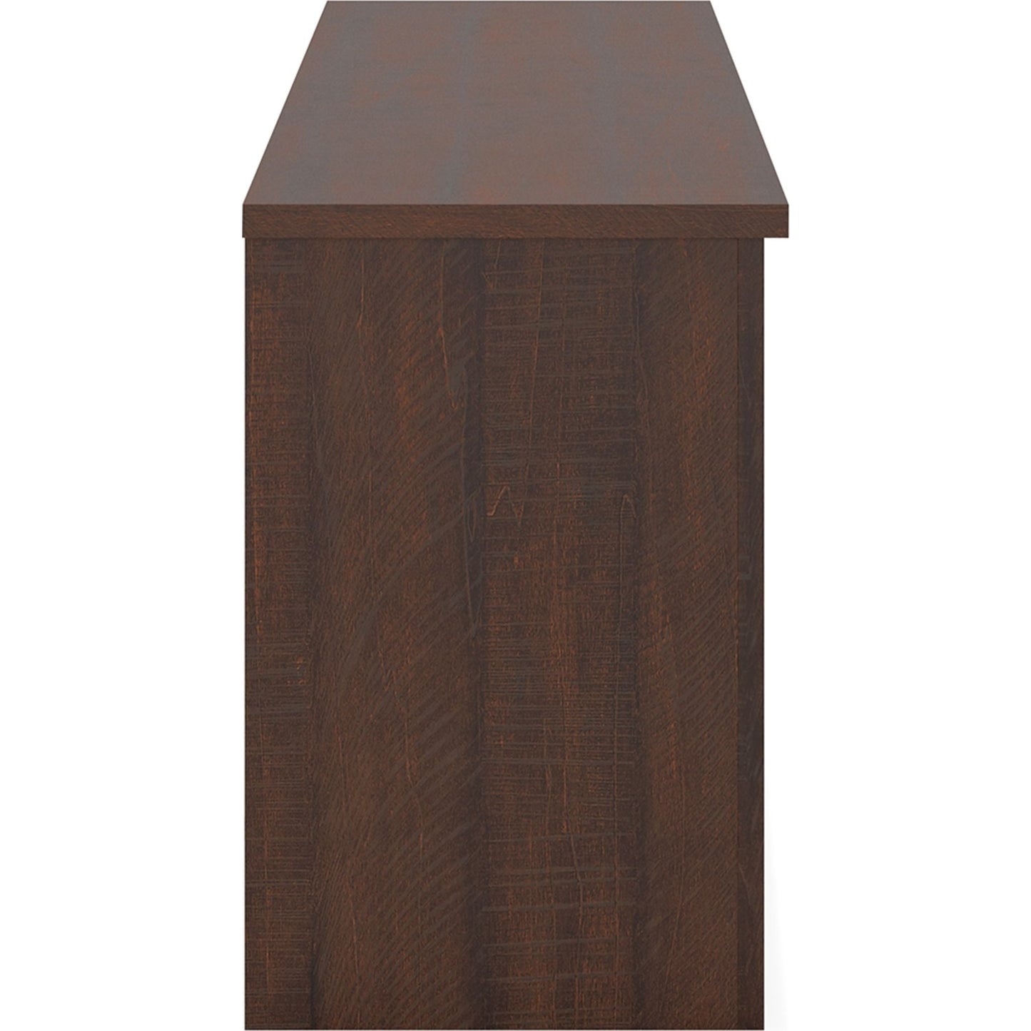 Camiburg Extra Large TV Stand - Warm Brown
