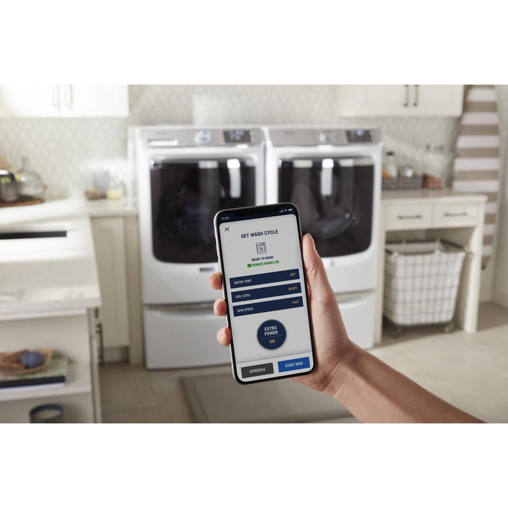 Maytag Front Load Washer (MHW8630HW) - White