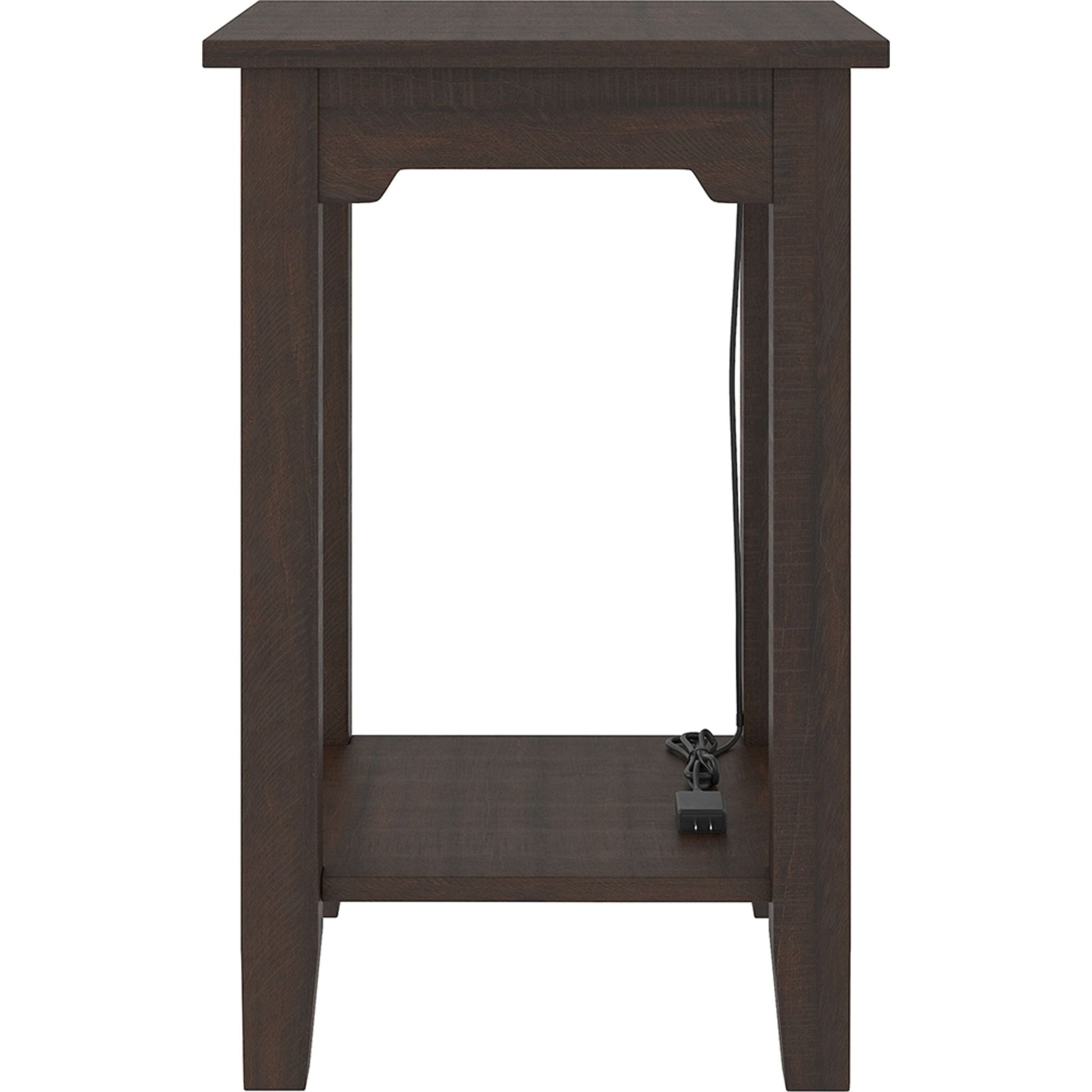 Camiburg Chair Side End Table - Warm Brown