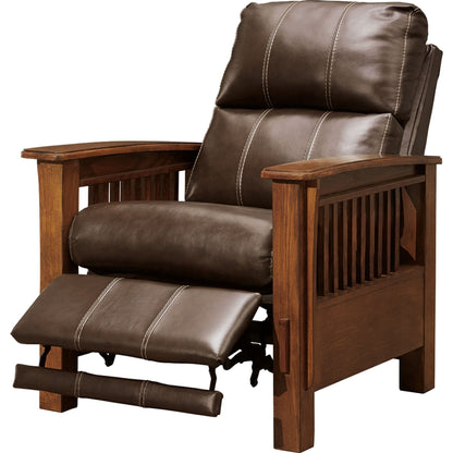 Cowlitz High Leg Recliner - Chocolate