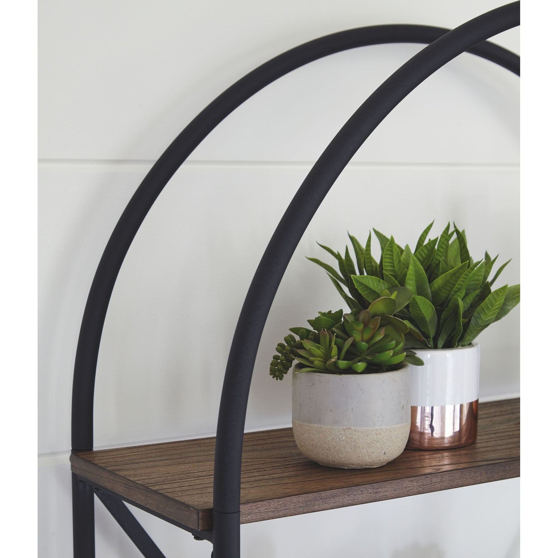 Galtbury Bookcase - Brown/Black