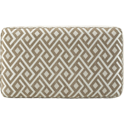Dovemont Oversized Accent Ottoman - Putty