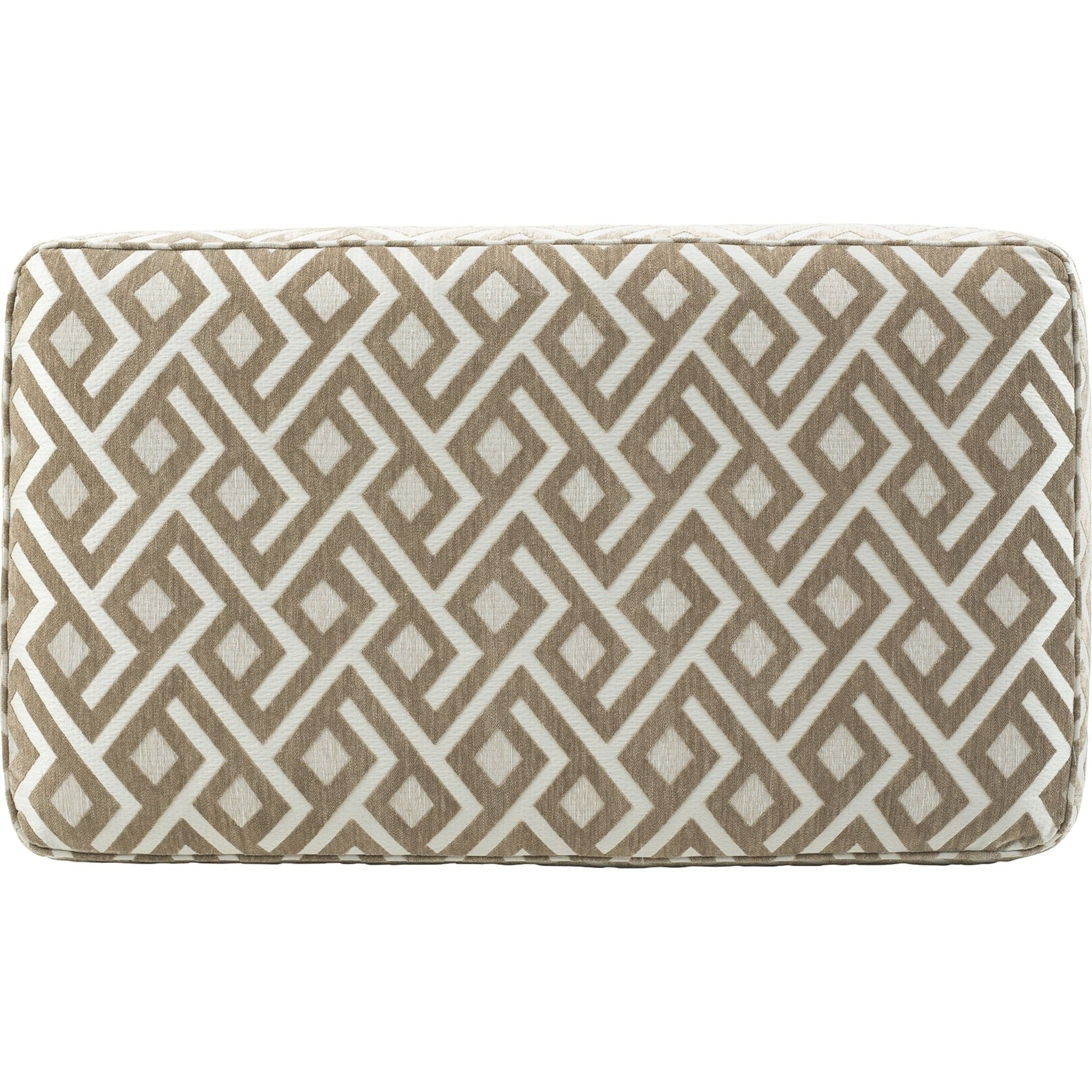 Dovemont Oversized Accent Ottoman - Putty