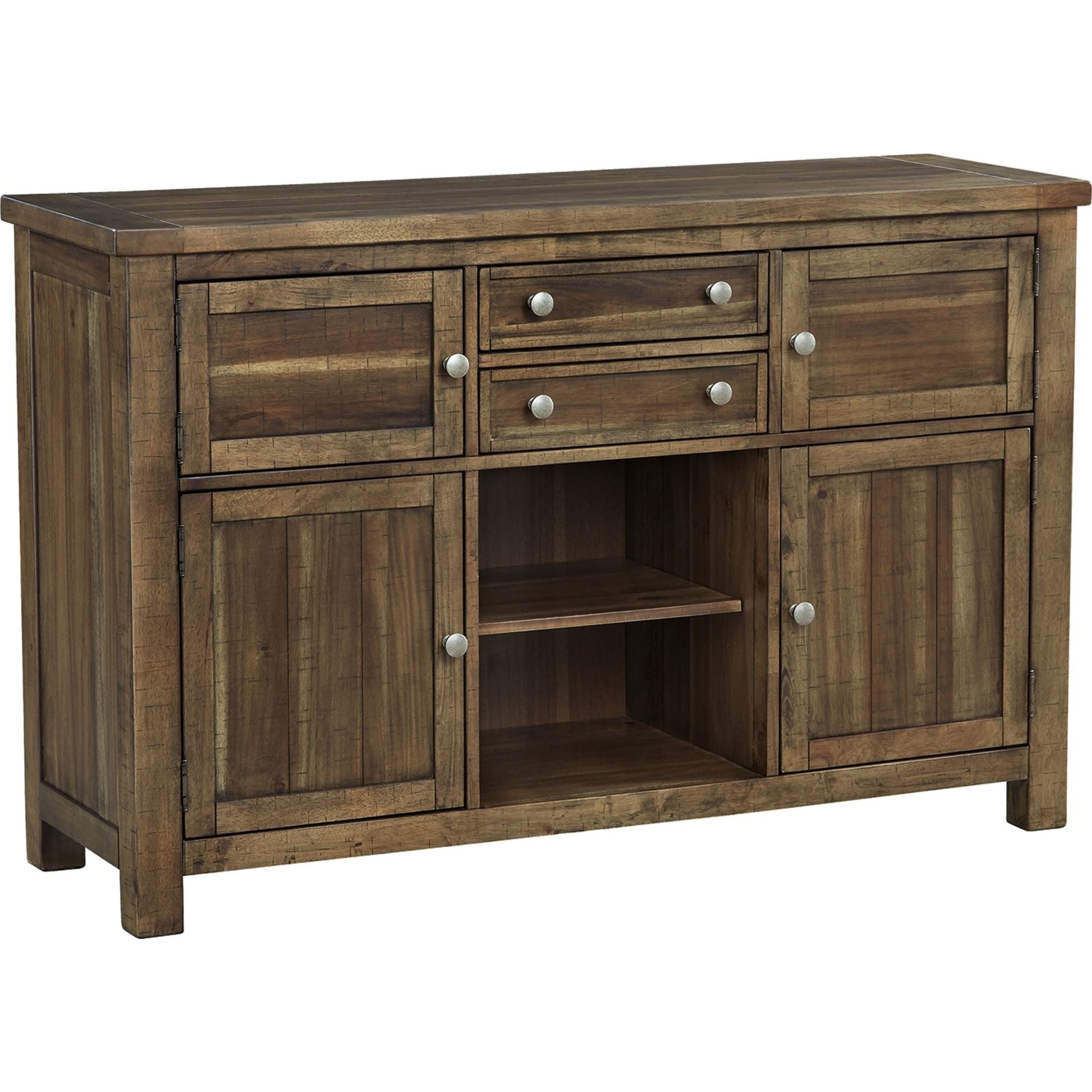 Moriville 6 Piece Dining Room - Grayish Brown - (PKG002107)