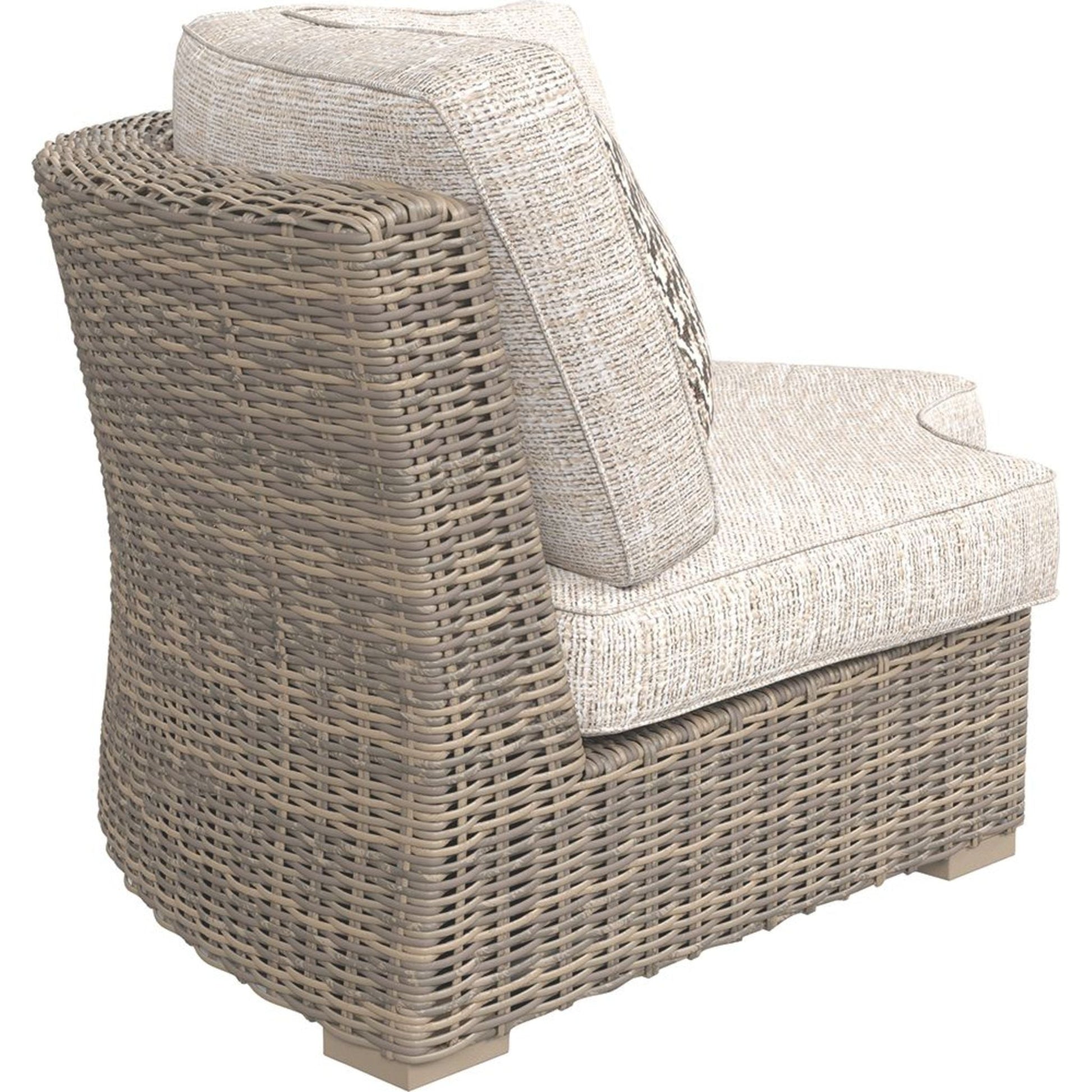 Outdoor Beachcroft Collection Corner Chair White/Beige