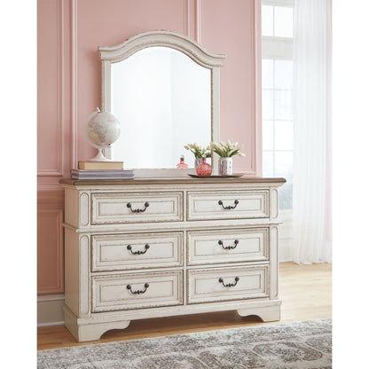Realyn 5 Piece Twin Bedroom - Chipped White