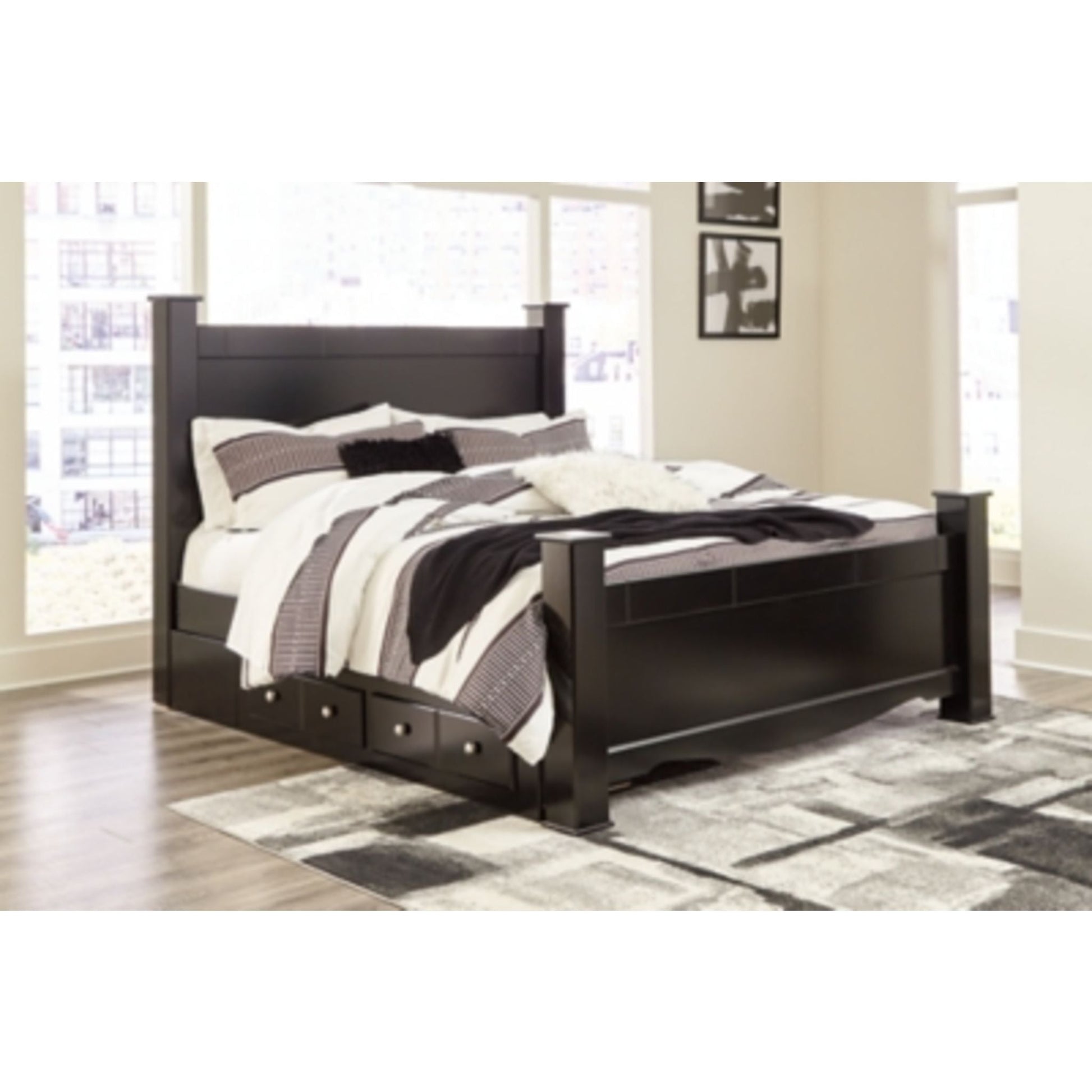 Mirlotown 4 Piece King Storage Bed