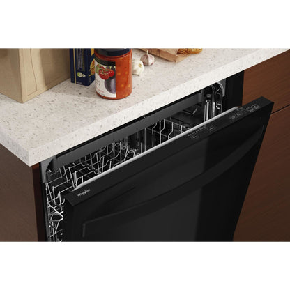Whirlpool Dishwasher Stainless Steel Tub (WDT750SAKB) - Black