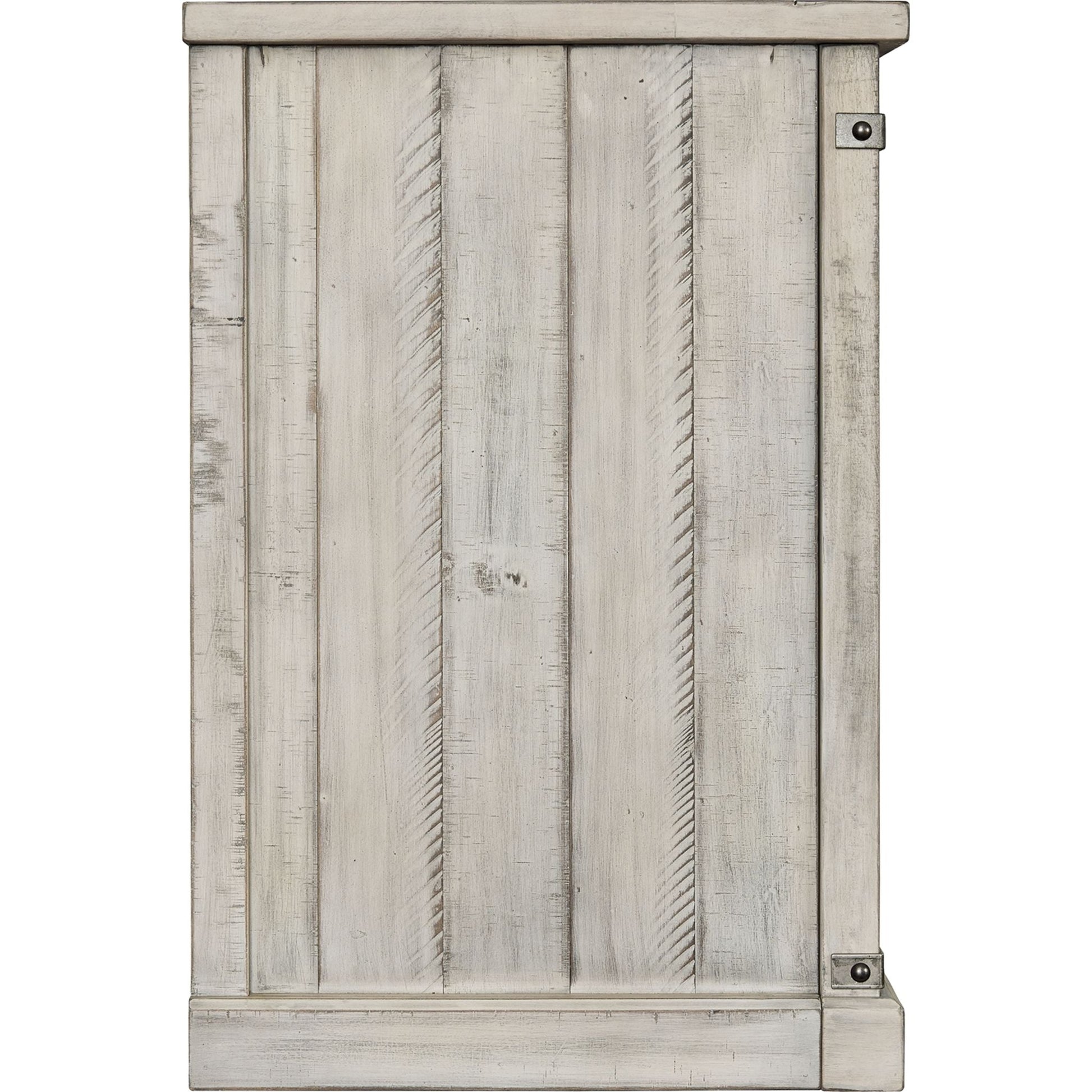 Carynhurst Large TV Stand - Whitewash