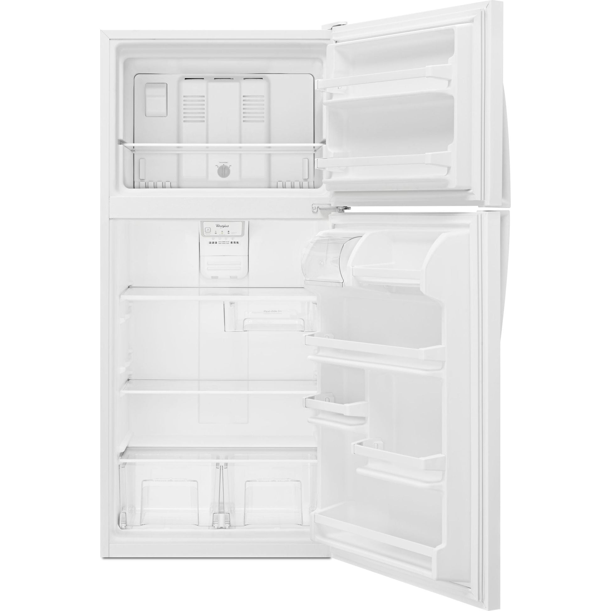 Whirlpool Top Mount Fridge (WRT318FZDW) - White