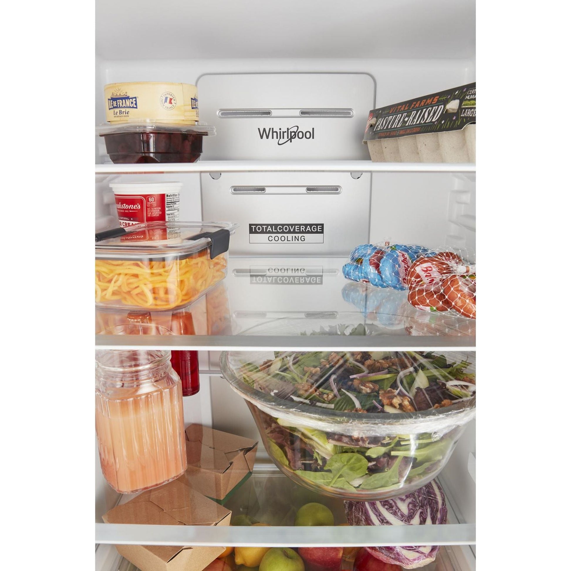 Whirlpool Bottom Mount Fridge (WRB533CZJB) - Black