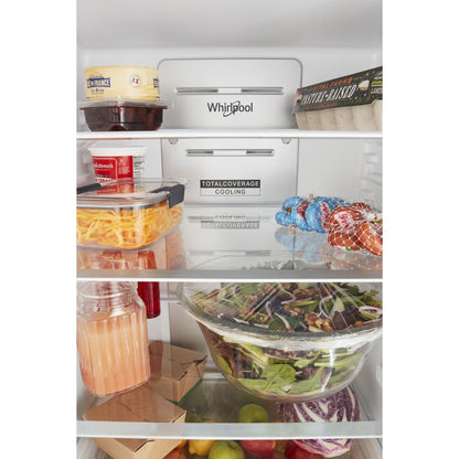 Whirlpool Bottom Mount Fridge (WRB533CZJB) - Black
