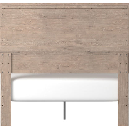 Senniberg 3 Piece Full Bed - Light Brown/White