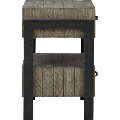Brennagan Nightstand - Gray