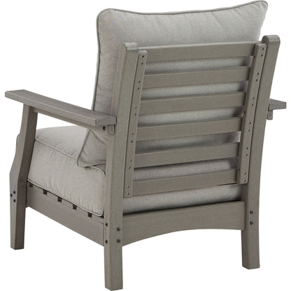 Outdoor Visola Lounge Chair-Set of 2 Gray