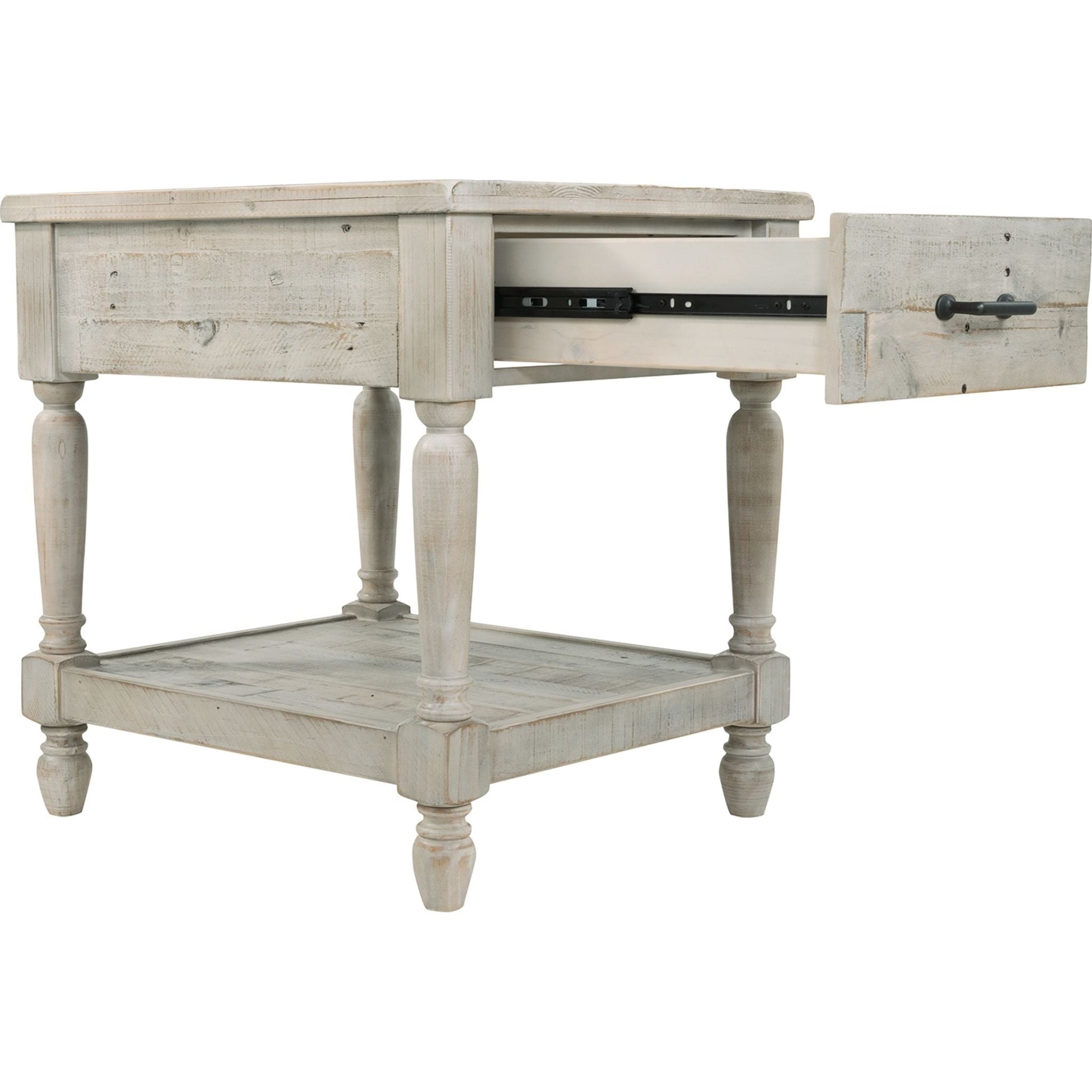 Malmaison End Table - Whitewash