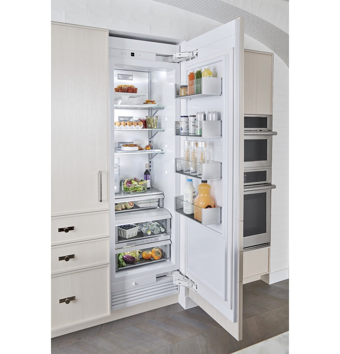 Monogram 24" Fully Integrated Column Refrigerator - ZIR241NPNII