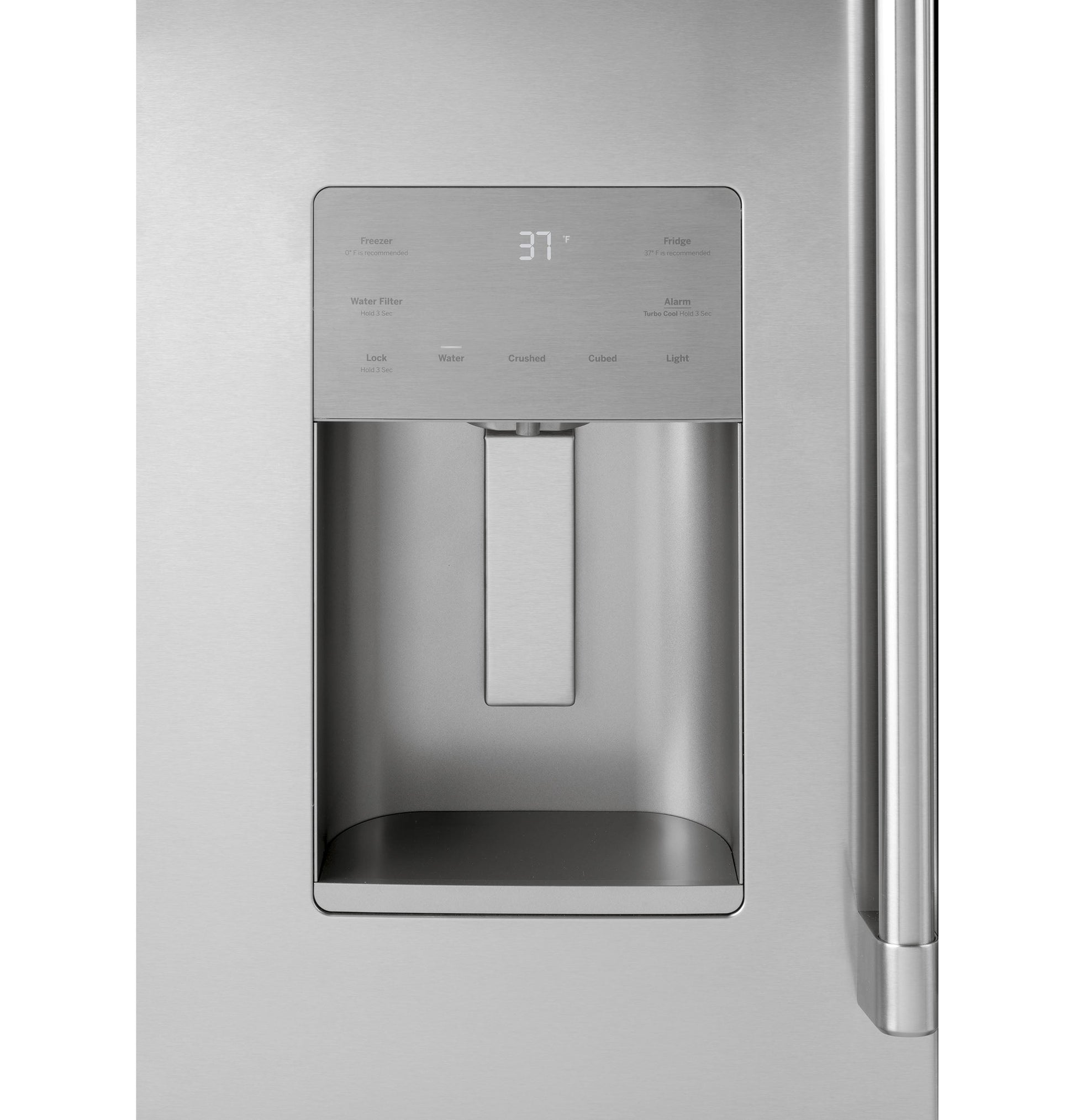 Café 25.6 Cu. Ft. French-Door Refrigerator Stainless Steel - CFE26KP2NS1