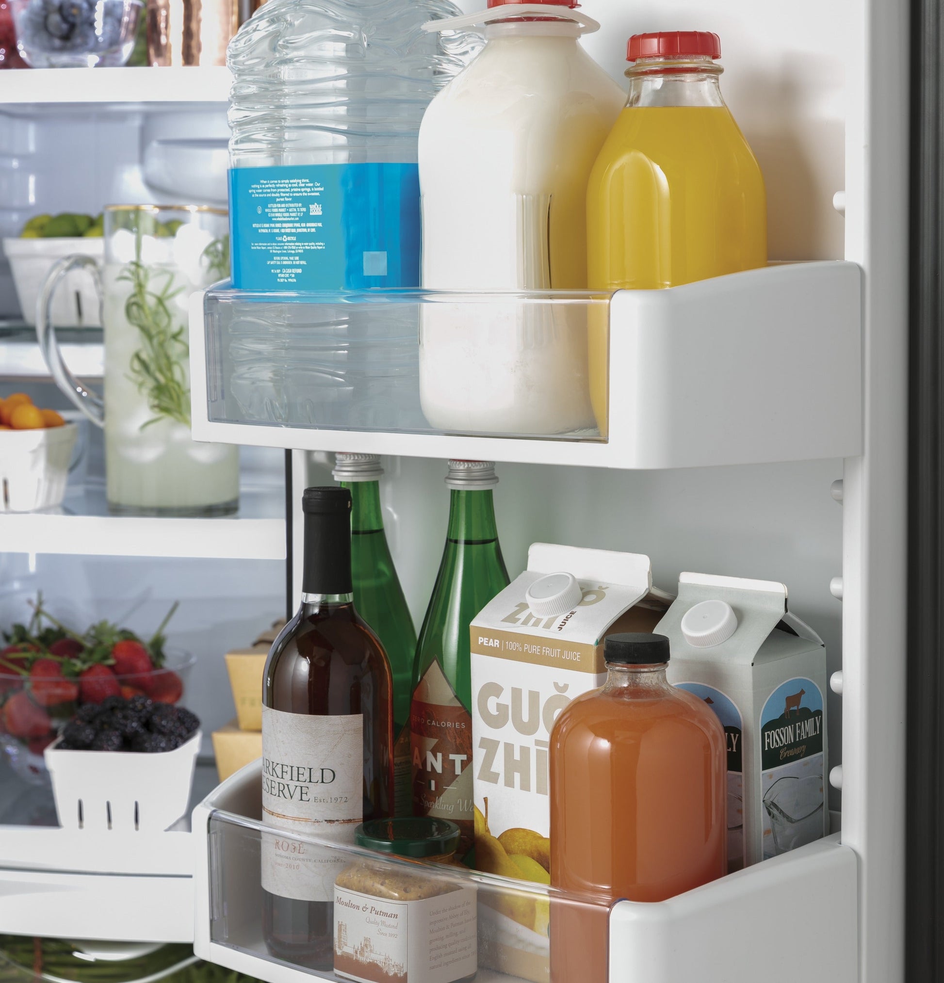 Café 21.9 Cu. Ft. Counter-Depth Side-by-Side Refrigerator Stainless Steel - CZS22MP2NS1