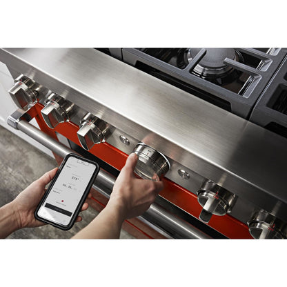 KitchenAid Gas Range (KFGC506JSC) - Scorched Orange