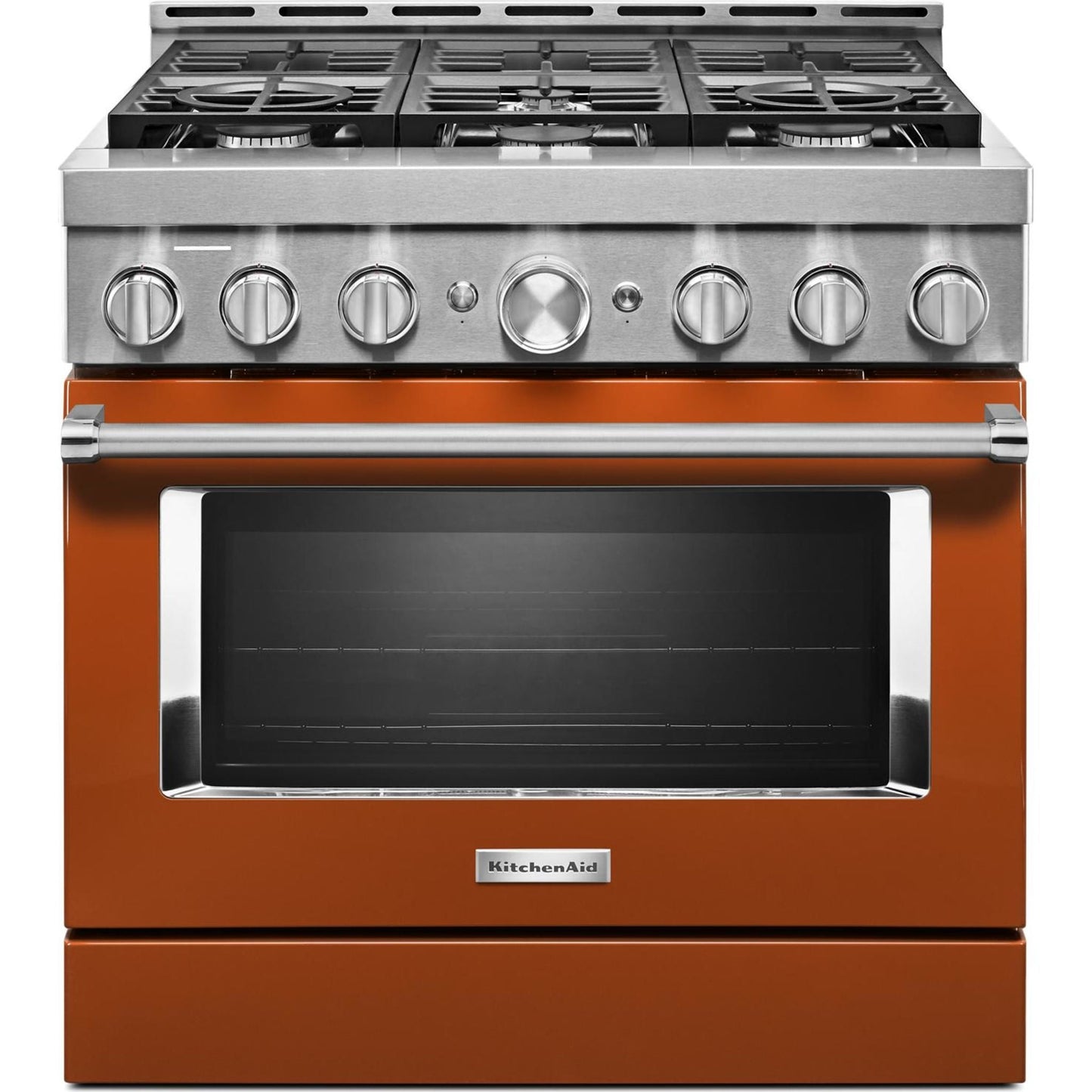 KitchenAid Gas Range (KFGC506JSC) - Scorched Orange