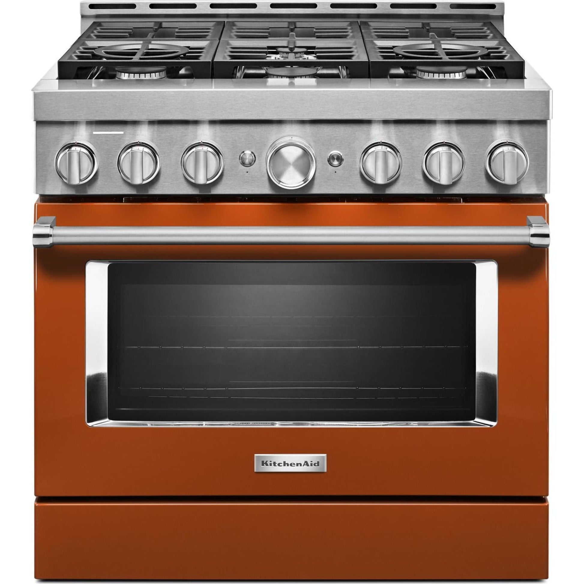 KitchenAid Gas Range (KFGC506JSC) - Scorched Orange