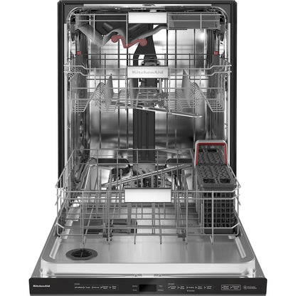 KitchenAid Dishwasher Stainless Steel Tub (KDPM604KBS) - Black Stainless