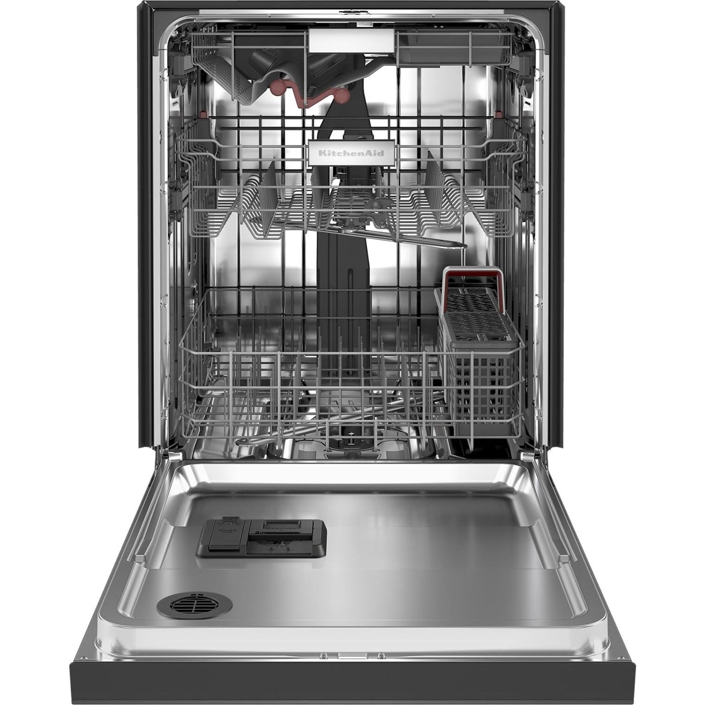 KitchenAid Dishwasher Stainless Steel Tub (KDFM404KBS) - Black Stainless