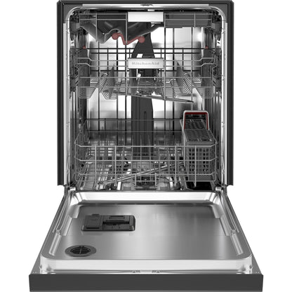 KitchenAid Dishwasher Stainless Steel Tub (KDFM404KBS) - Black Stainless