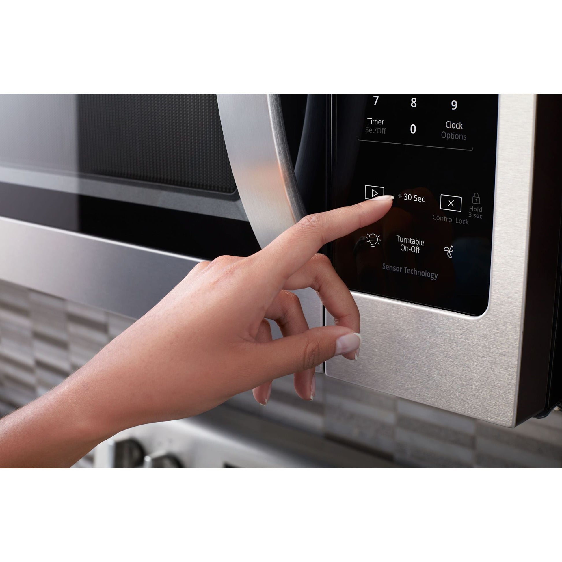 Whirlpool OTR Microwave (YWMH31017HS) - Stainless Steel