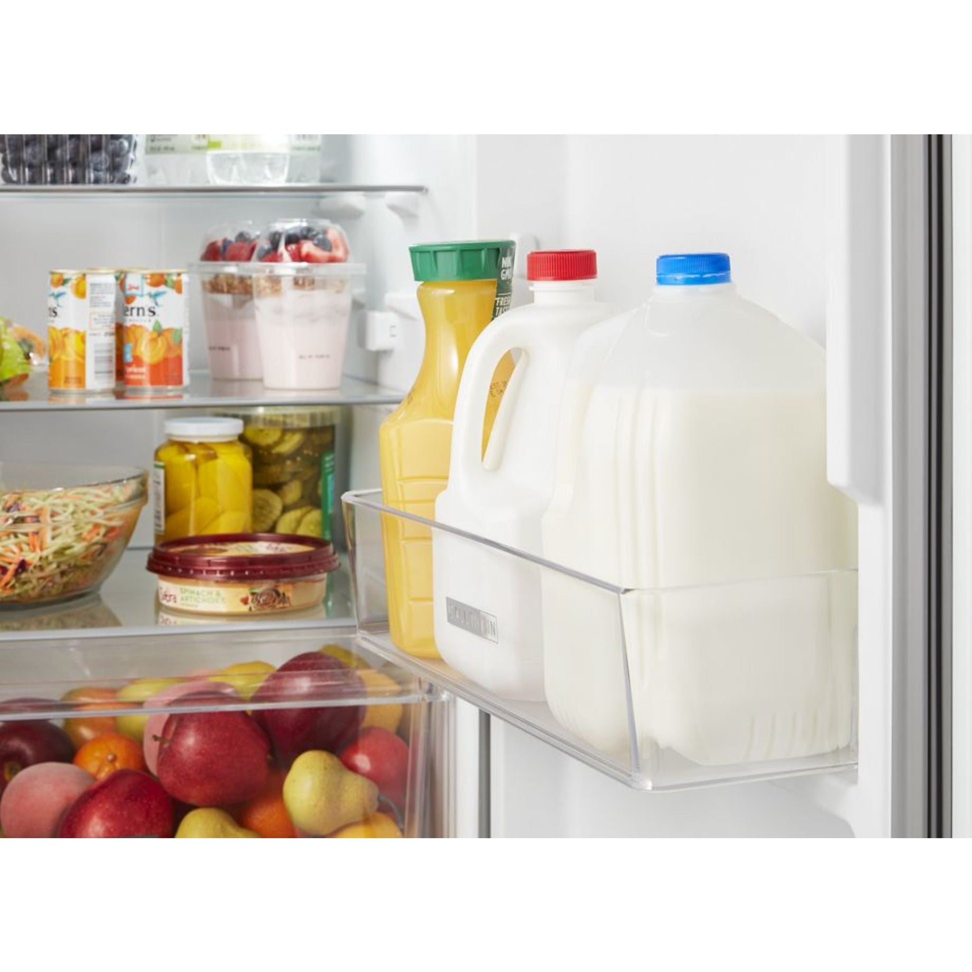 Whirlpool Top Mount Fridge (WRT312CZJZ) - Stainless Steel